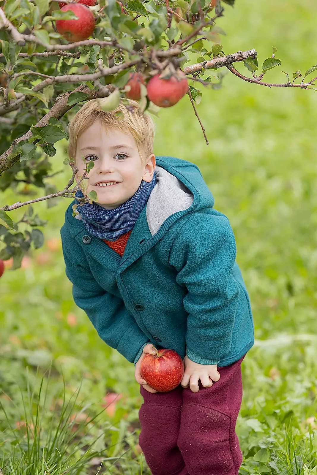 Куртка Disana з валяної вовни, 100% органічна мериносова вовна GOTS, IVN Best, фото №3