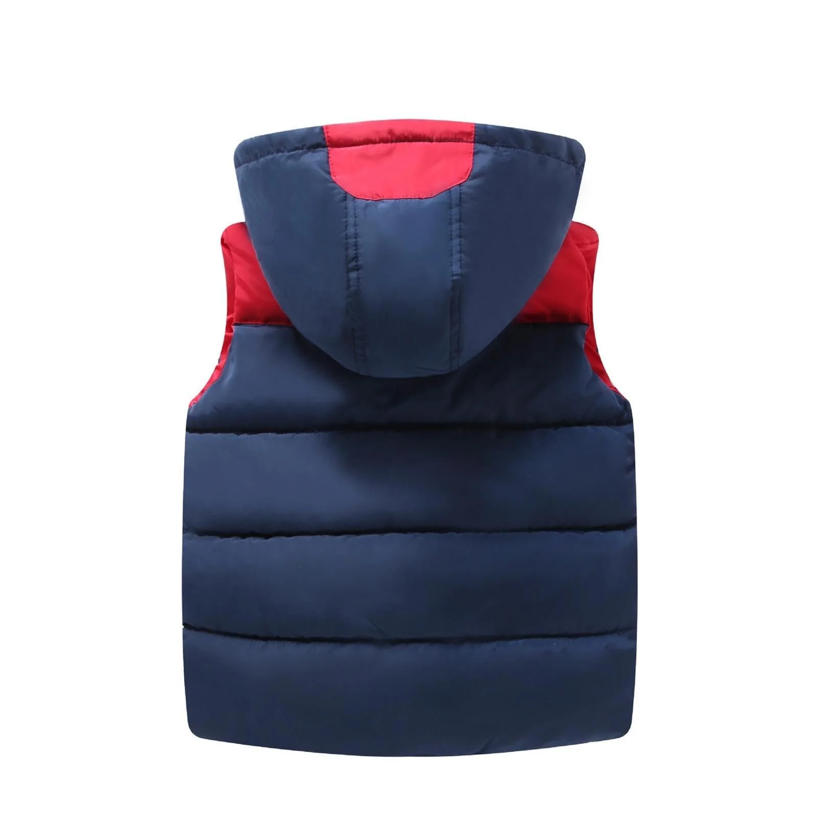 Куртка зимняя детская, пуховая стеганая куртка для мальчиков, утолщенная теплая верхняя одежда, жилет, цветная, фото №3