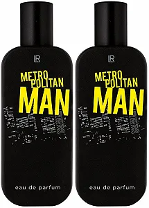 Парфумована вода LR Metropolitan Man для чоловіків (2x 50 мл) - Фото 1