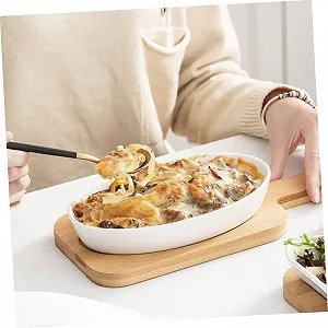 Форма для запікання VANZACK овальна керамічна термостійка synthetic.ua - Фото 1