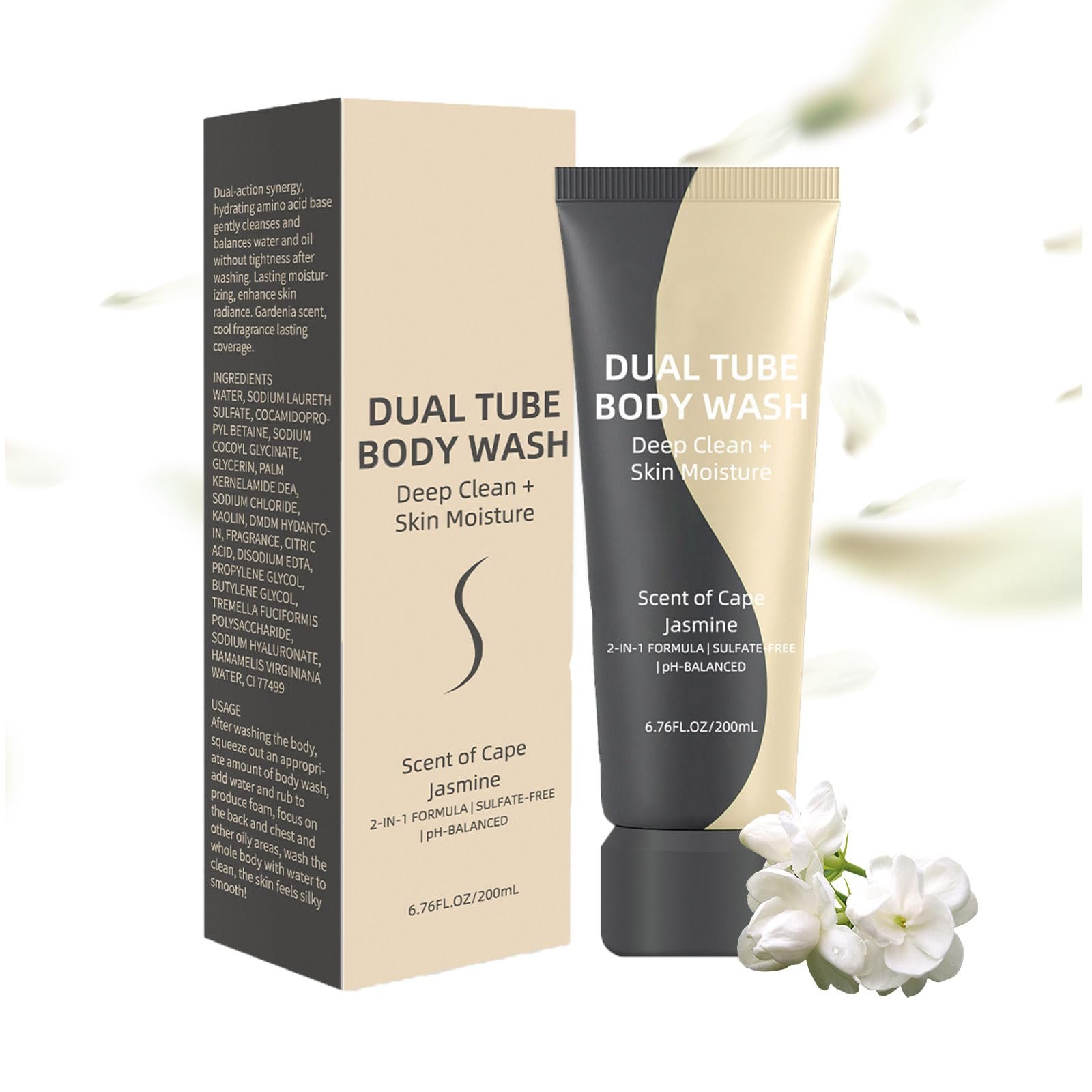 Гель для душу Jasmine зволожуючий делікатний 200 г, фото №1