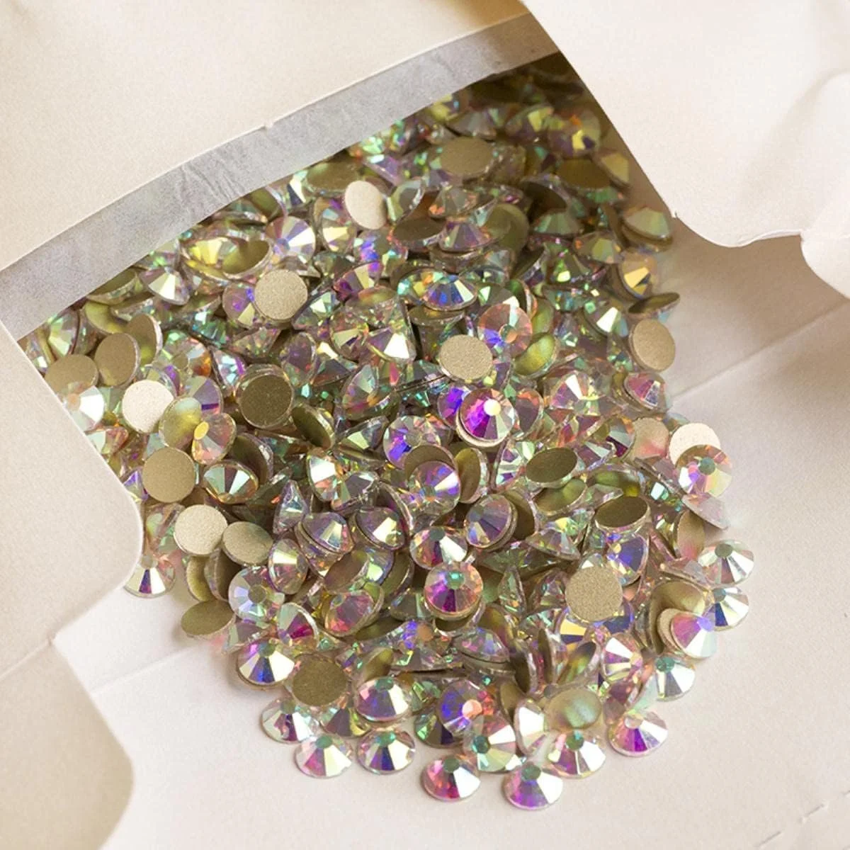 Стрази для нігтів Nagel Reize Kristall-AB SS4, 1440 штCrystal, фото №2