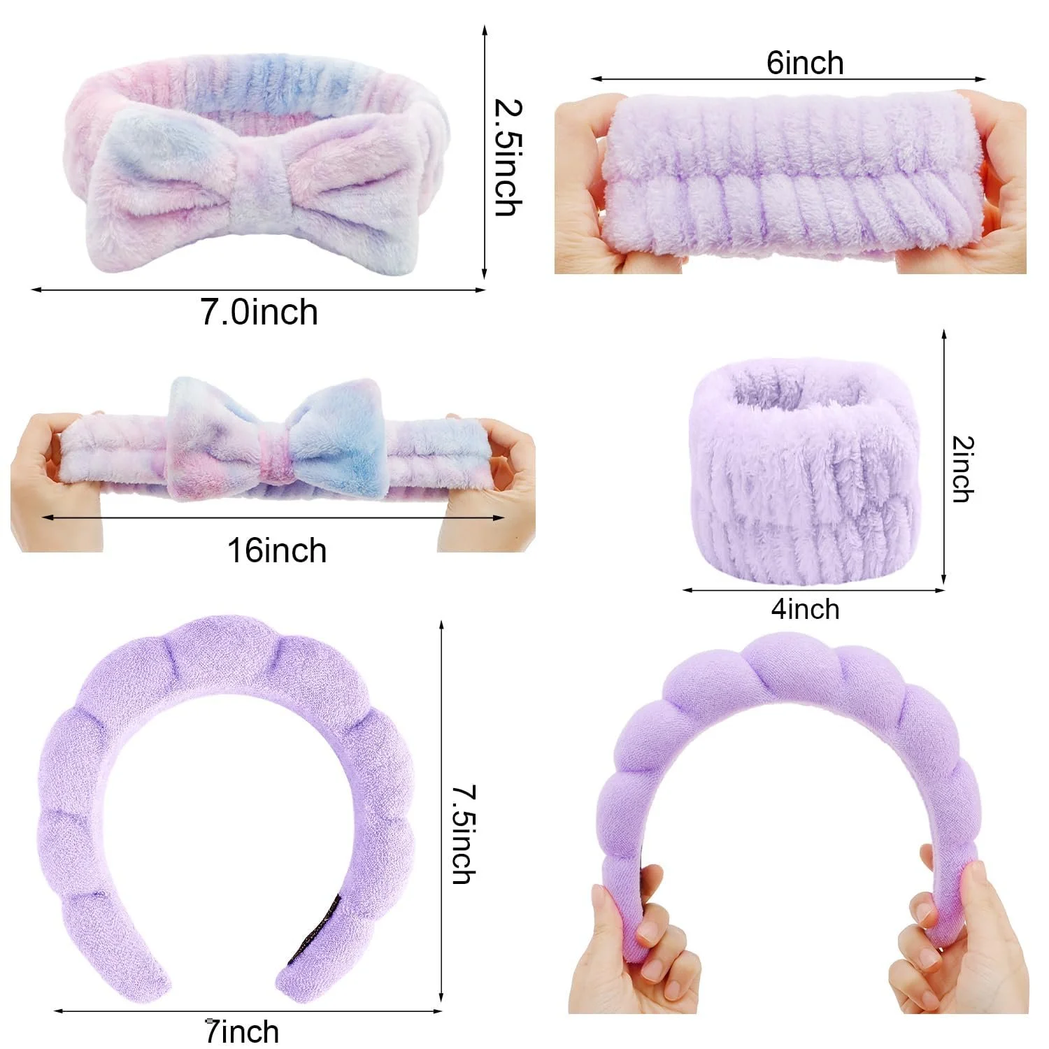 Набір Пов'язок для Спа для Жінок, фото №2