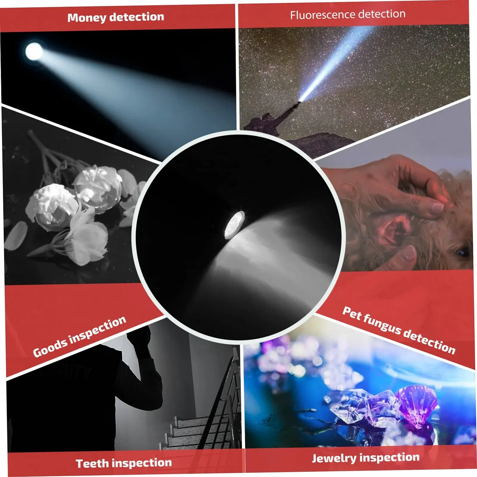 Ліхтар NUOBESTY Набір інструментів Світлодіодна робоча лампа для кемпінгу та надзвичайних ситуацій, фото №2