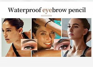 Олівець для брів 3D Microblading Водостійкий Magic з 4-ма Наконечниками Натуральний synthetic.ua - Фото 1