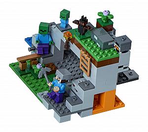 Конструктор LEGO Minecraft 21141 Пещера зомби 241 элемент - Фото 1