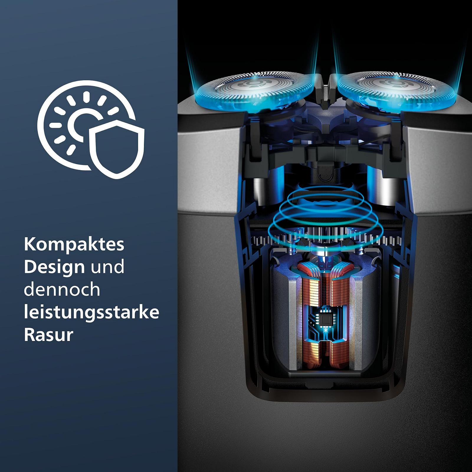Электробритва Philips PQ888/06 ComfortCut 3D Float Heads для сухого и влажного бритья, фото №5