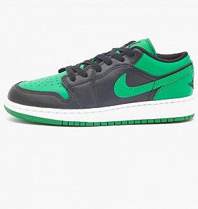 Кросівки Jordan 1 Low Lucky Green (GS) 35.5 - Фото 1