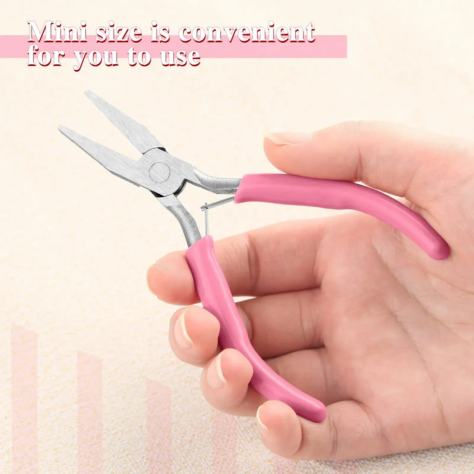 Плоскогубцы LEONTOOL Мини 5 дюймов с плоским носом для изготовления ювелирных изделий, гладкие губки, плоскогубцы Дакбилл, малые плоские плоскогубцы, аксессуары для изготовления ювелирных изделий для гибки и выпрямления проволоки, фото №5 Плоскогубцы LEONTOOL Мини 5 дюймов с плоским носом для изготовления ювелирных изделий, гладкие губки, плоскогубцы Дакбилл, малые плоские плоскогубцы, аксессуары для изготовления ювелирных изделий для гибки и выпрямления проволоки, фото №5