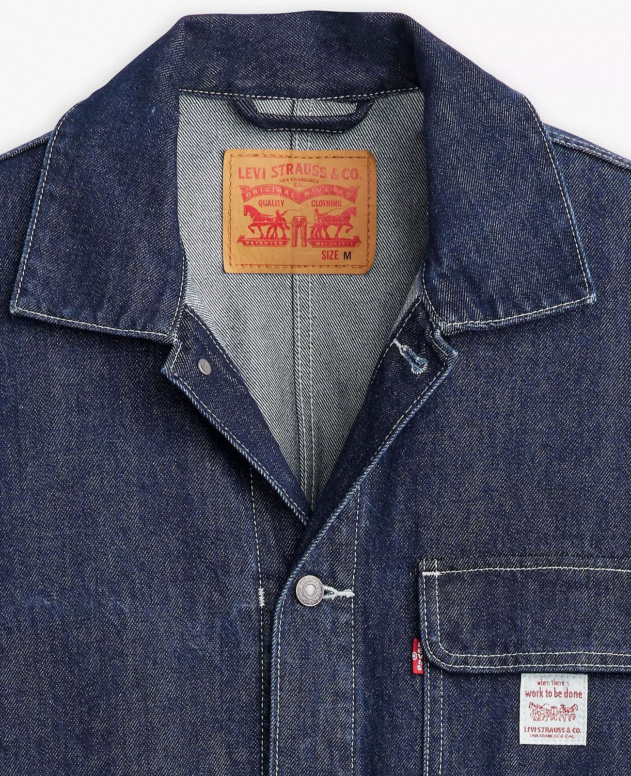 Мужское короткое пальто Levis - Broadway Enigneer Coat Me Again - L, фото №3