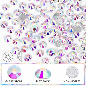 Стрази Novani SS12 Скло Кристал AB, 1440 шт synthetic.ua - Фото 1