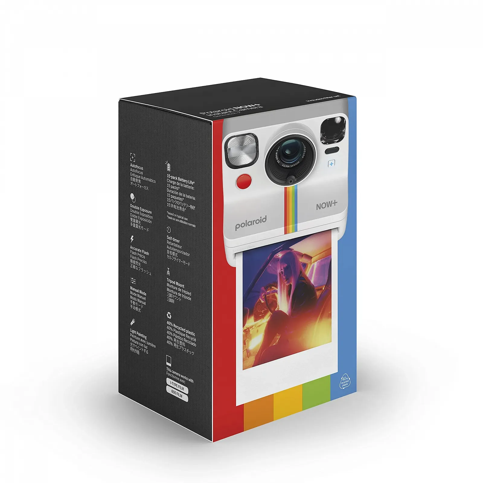 Фотокамера мгновенной печати Polaroid Now+ Gen 2 White, фото №10