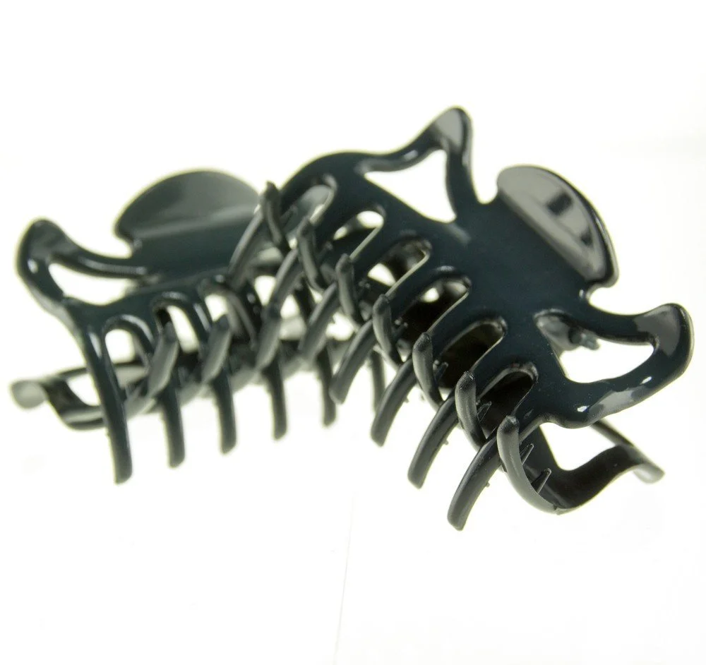 Заколка для волос WeLoveBeads 6 см Грифельно-серый, 2 шт, Сделано в Германии, фото №4