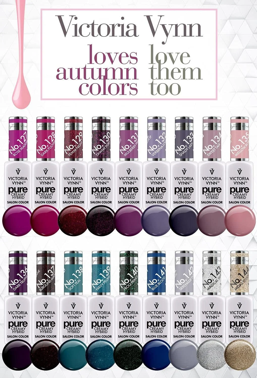Гель-лак VICTORIA VYNN Pure Cream Hybrid No. 133 Shady Lady, фото №2 Гель-лак VICTORIA VYNN Pure Cream Hybrid No. 133 Shady Lady, фото №2