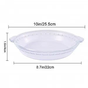 Форма для запекання скляна жаростійка прозора埋 synthetic.ua - Фото 1