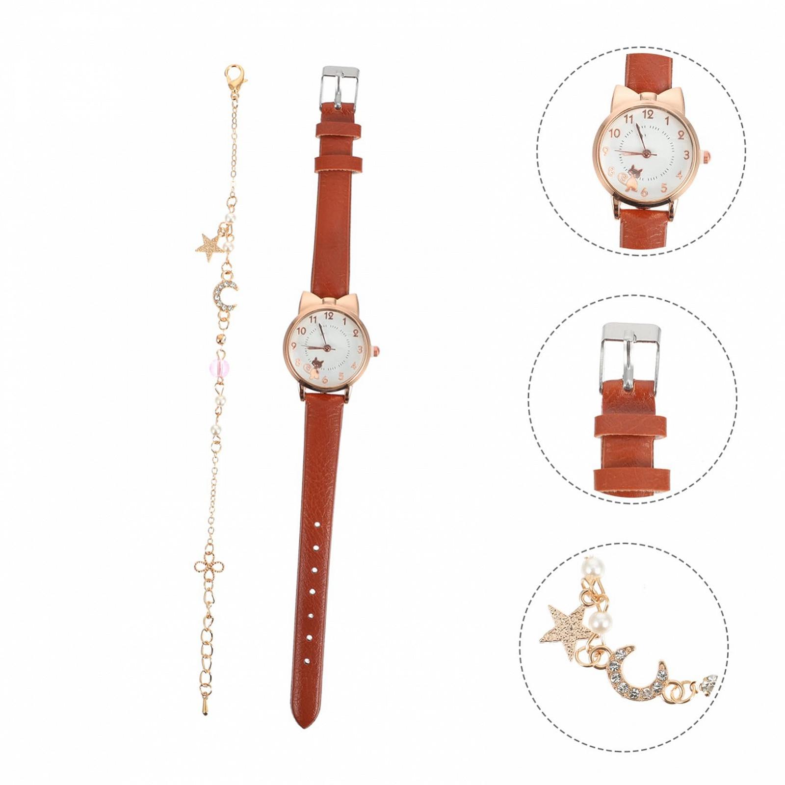 Кварцовий годинник Healvian Жіночий з місячним браслетом, фото №7 Кварцовий годинник Healvian Жіночий з місячним браслетом, фото №7