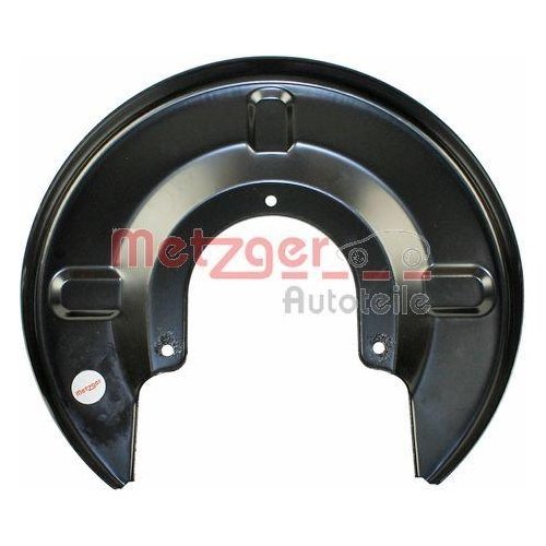 Щит гальмівного диска METZGER 6115106 для VAG, задня вісь зліва, фото №2