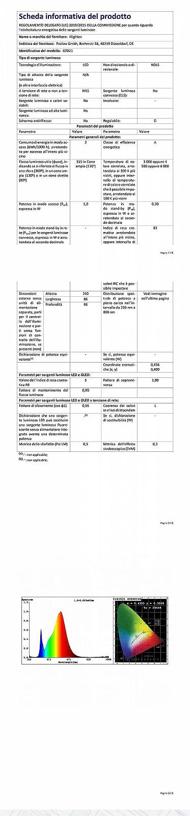 Настільна лампа LED Klighten 2 шт. Бездротова Акумуляторна IP54 Чорний, фото №11