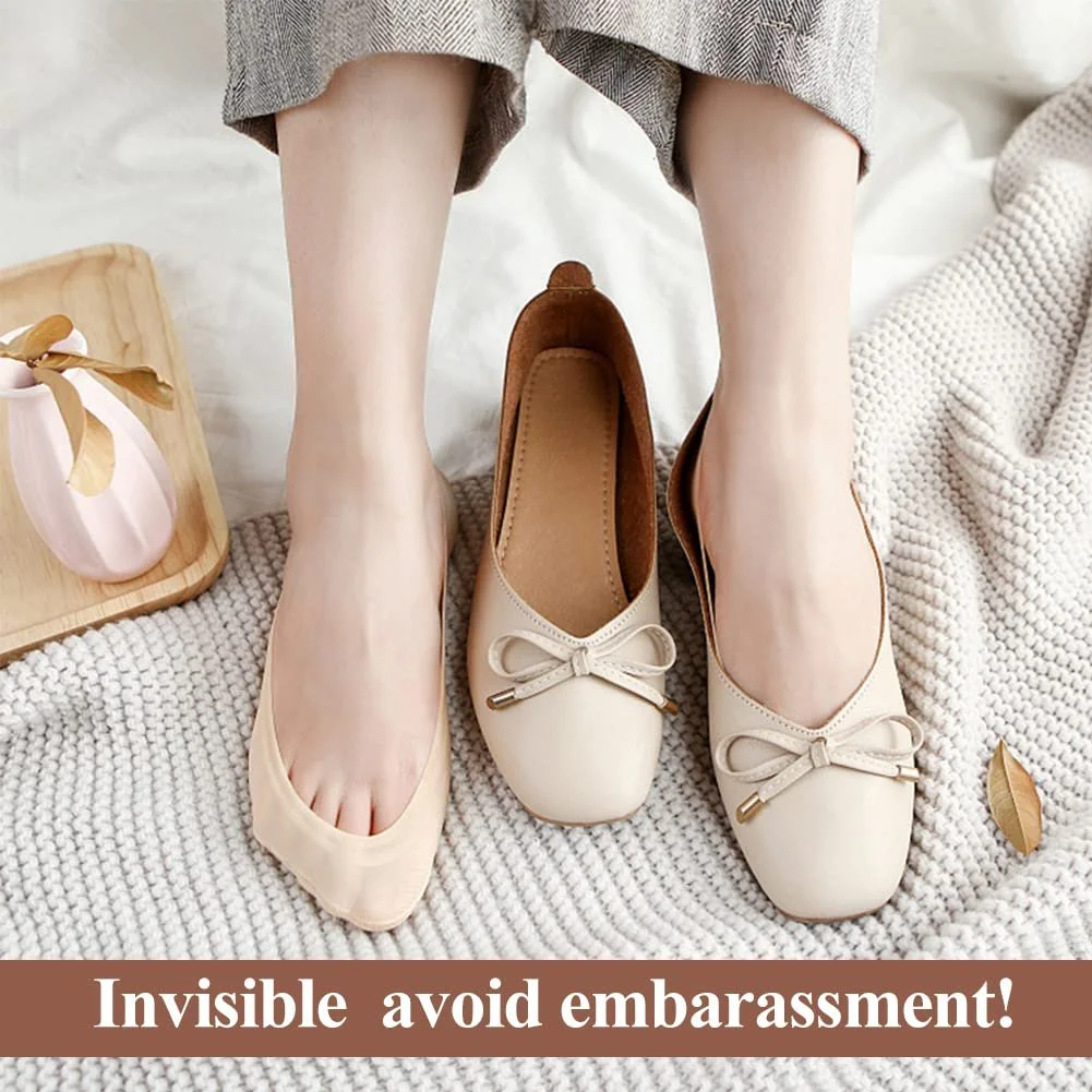 Балетки EQLEF Жіночі шкарпетки-слідки Нековзні, фото №3