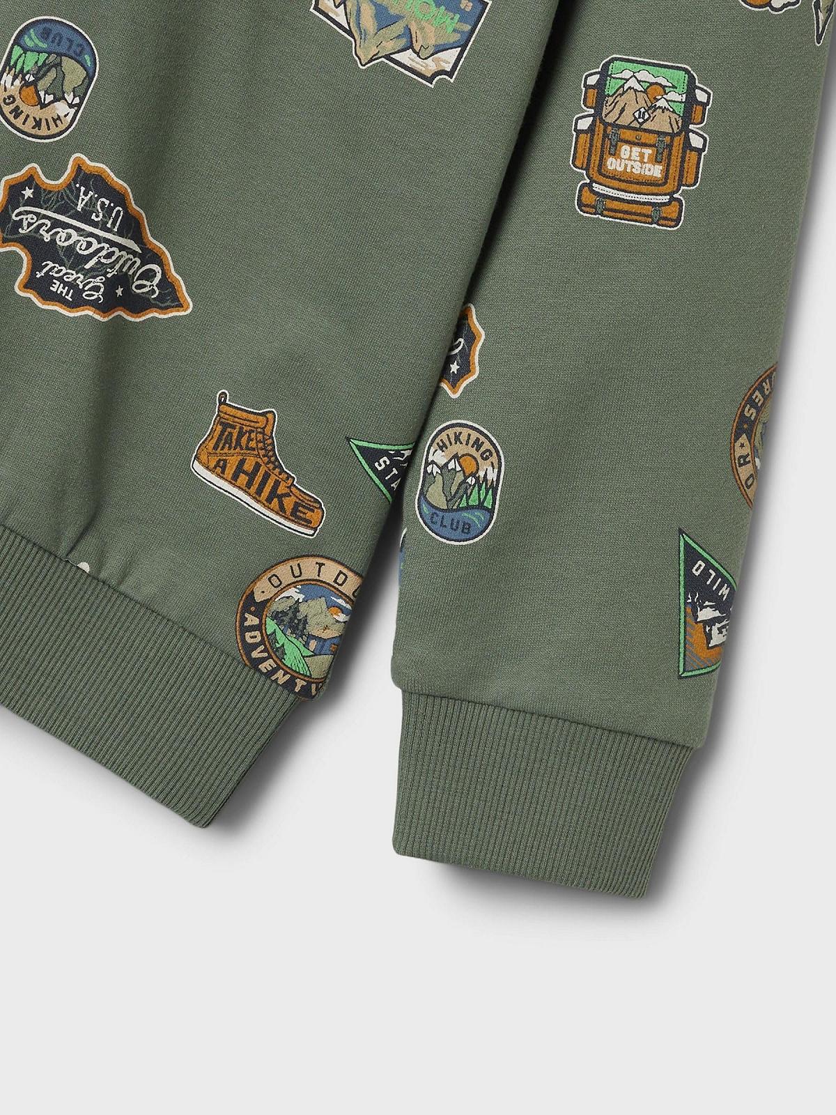 Толстовка NAME IT для мальчиков Nmmnenno LS SWE Bru Pb, фото №4