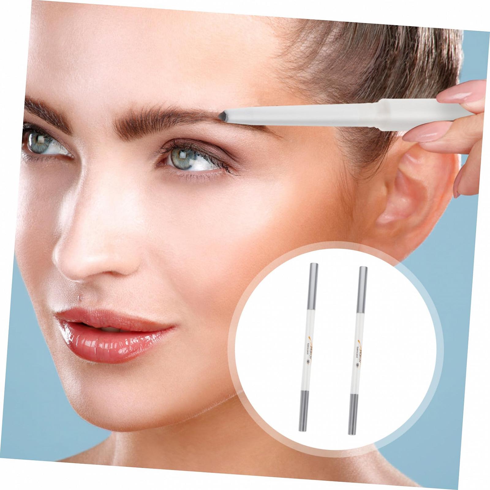 Набір Minkissy Double-Headed Waterproof Eyebrow Pencils Grey 2 шт., фото №6