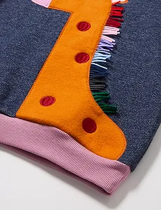 Унісекс світшот Fred's World by Green Cotton Hello Giraffe synthetic.ua - Фото 1