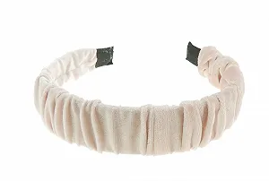 Обруч Бархатный Собранный Скрученный Широкий - Фото 1