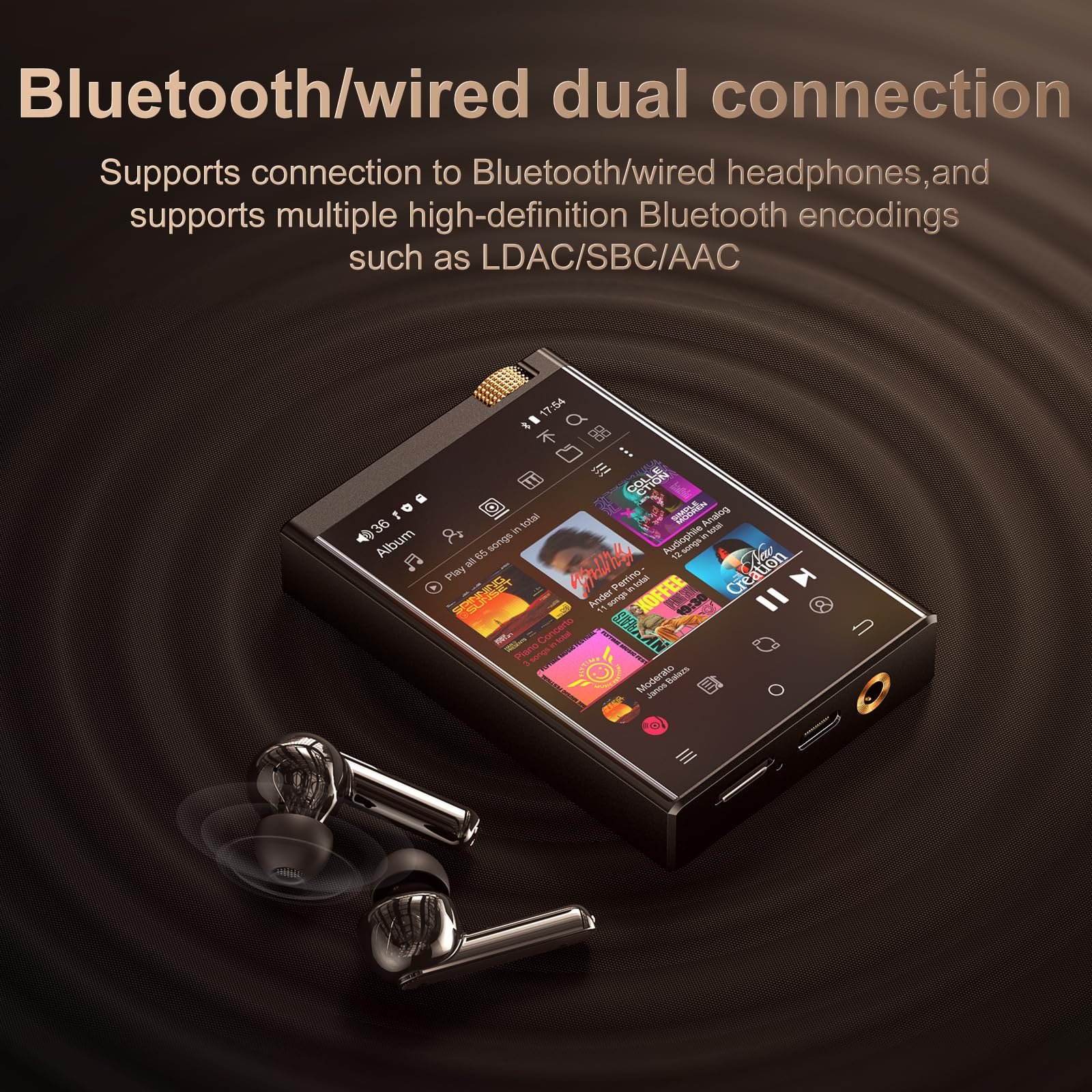 MP3 плеер Oilsky HiFi M308 80GB Черный, фото №5