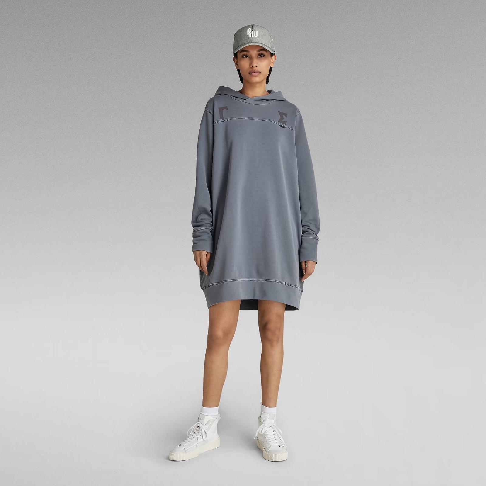 Жіноча сукня G-Star RAW Gamma Sigma Loose Hooded Sweat Dress - XS, фото №5