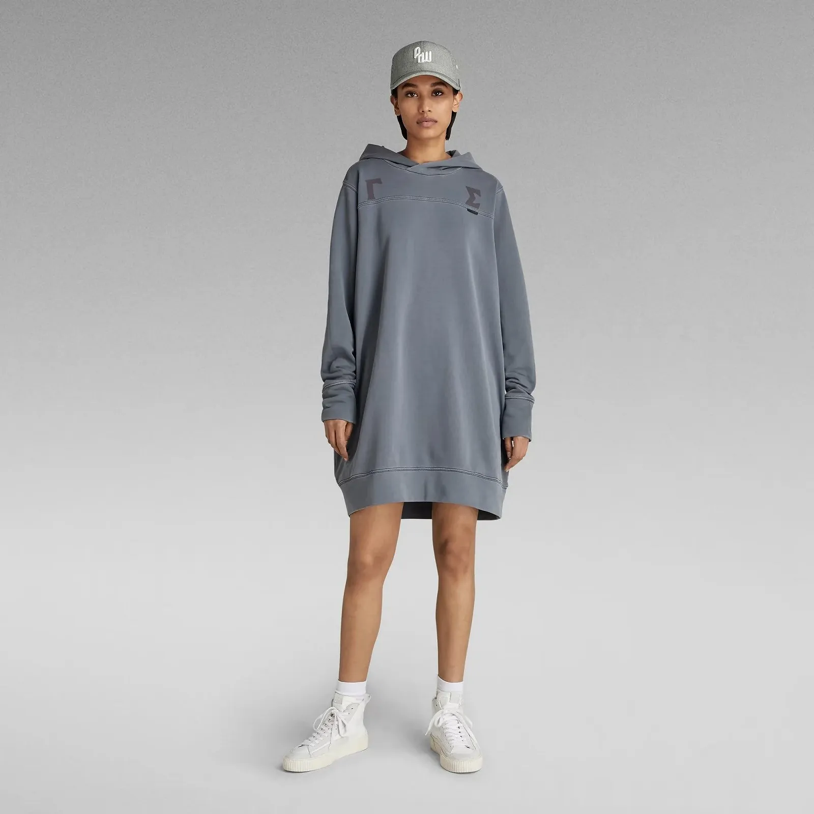 Женское платье G-Star RAW Gamma Sigma Loose Hooded Sweat Dress - XS, фото №5 Женское платье G-Star RAW Gamma Sigma Loose Hooded Sweat Dress - XS, фото №5