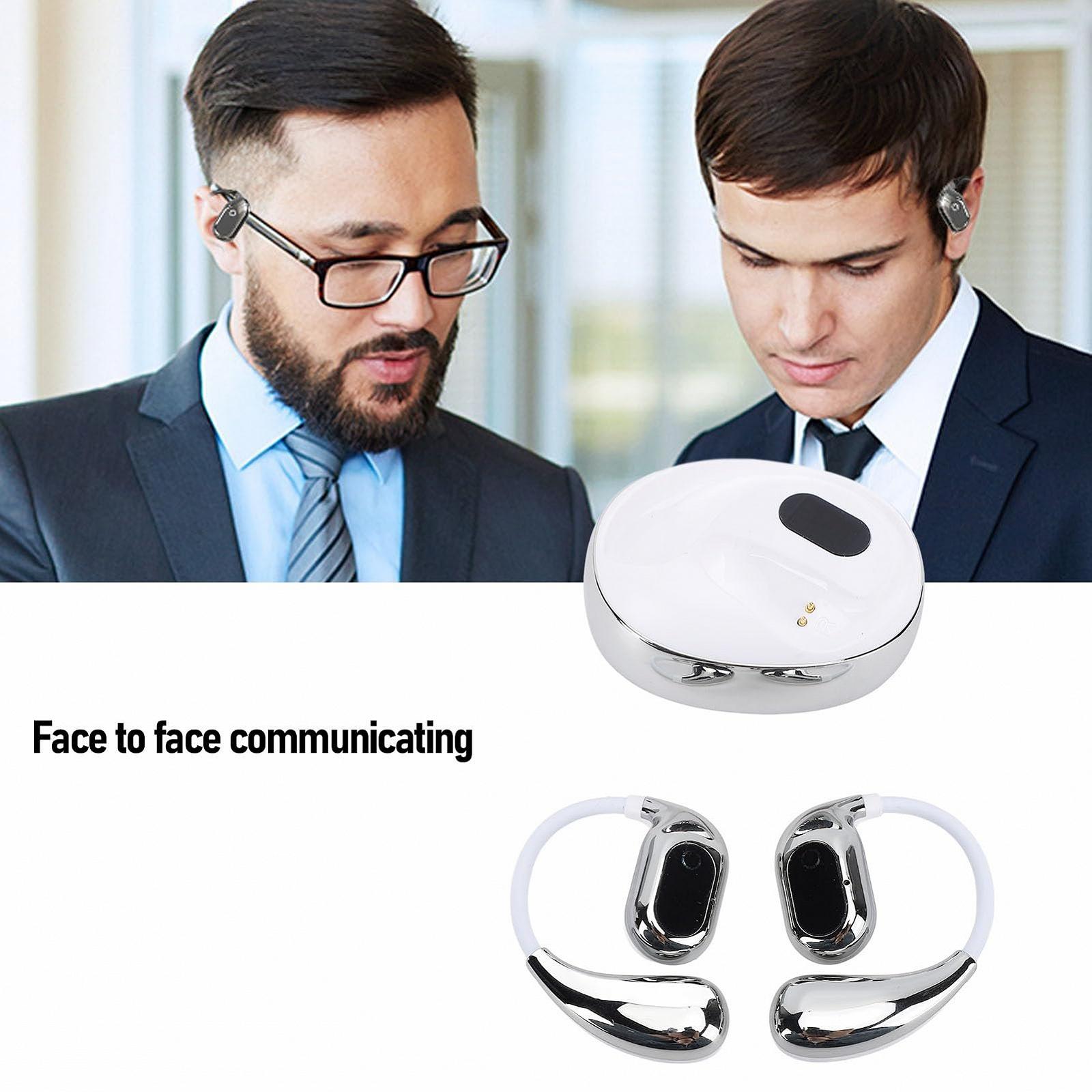 Навушники для перекладу голосу AI, Real Time з додатком, 80 мов, фото №5