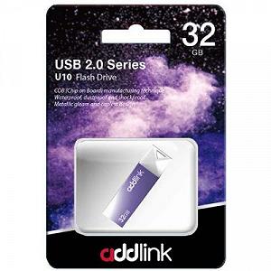 USB флеш-накопитель AddLink 32GB U10 Blue 2.0 ad32GBU10B2 synthetic.ua - Фото 1