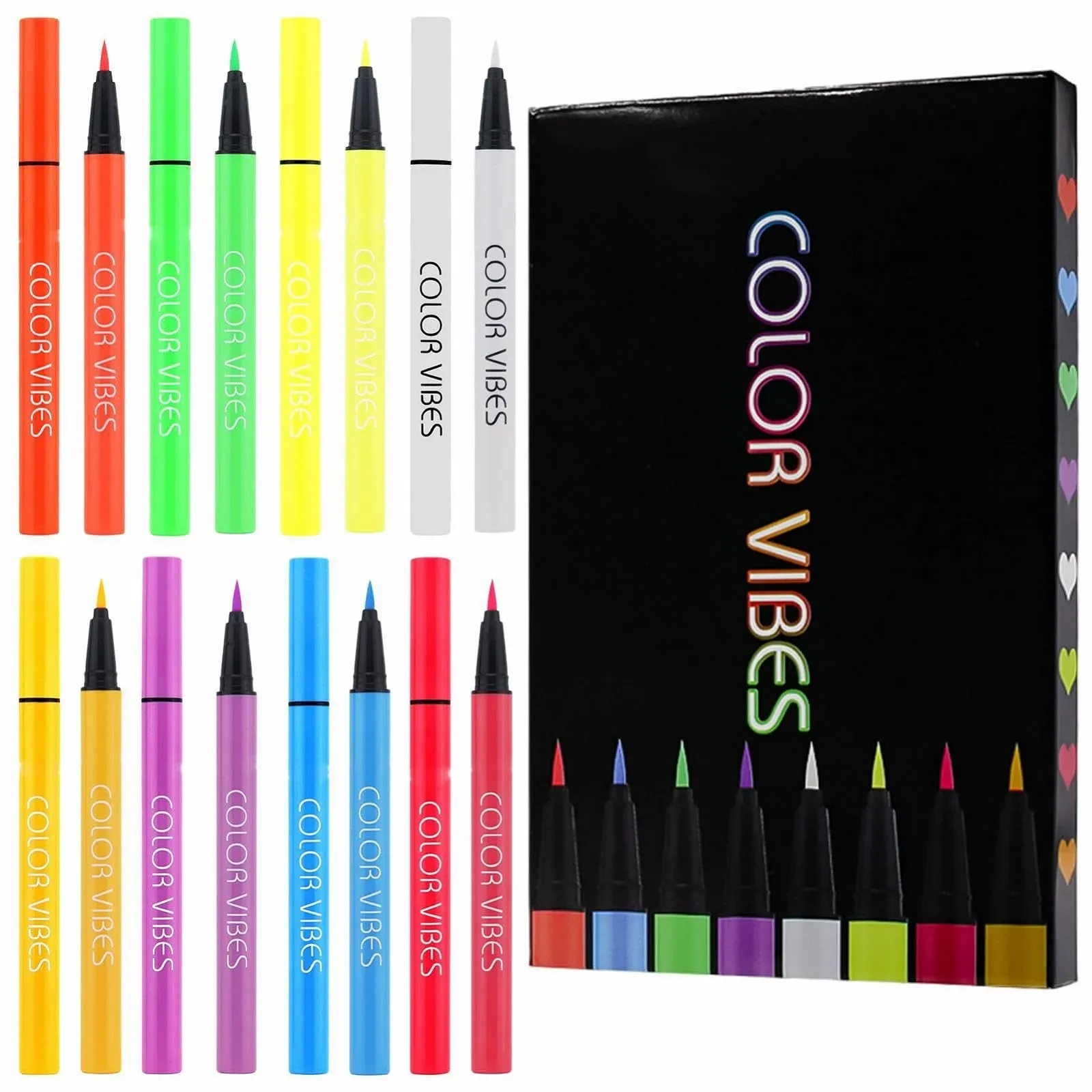 Підводка для очей Pologmase Водостійка Райдуга УФ Світна, фото №7