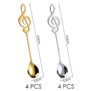 Ложка з нержавіючої сталі 8 шт. synthetic.ua - Фото 1