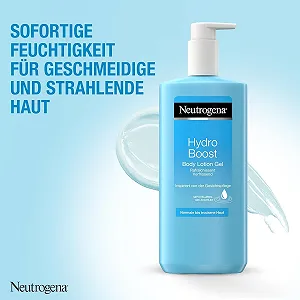 Лосьйон Neutrogena Hydro Boost Body Lotion Gel Зволожуючий Ультралегкий для нормальної та сухої шкіри, 400 мл synthetic.ua - Фото 1