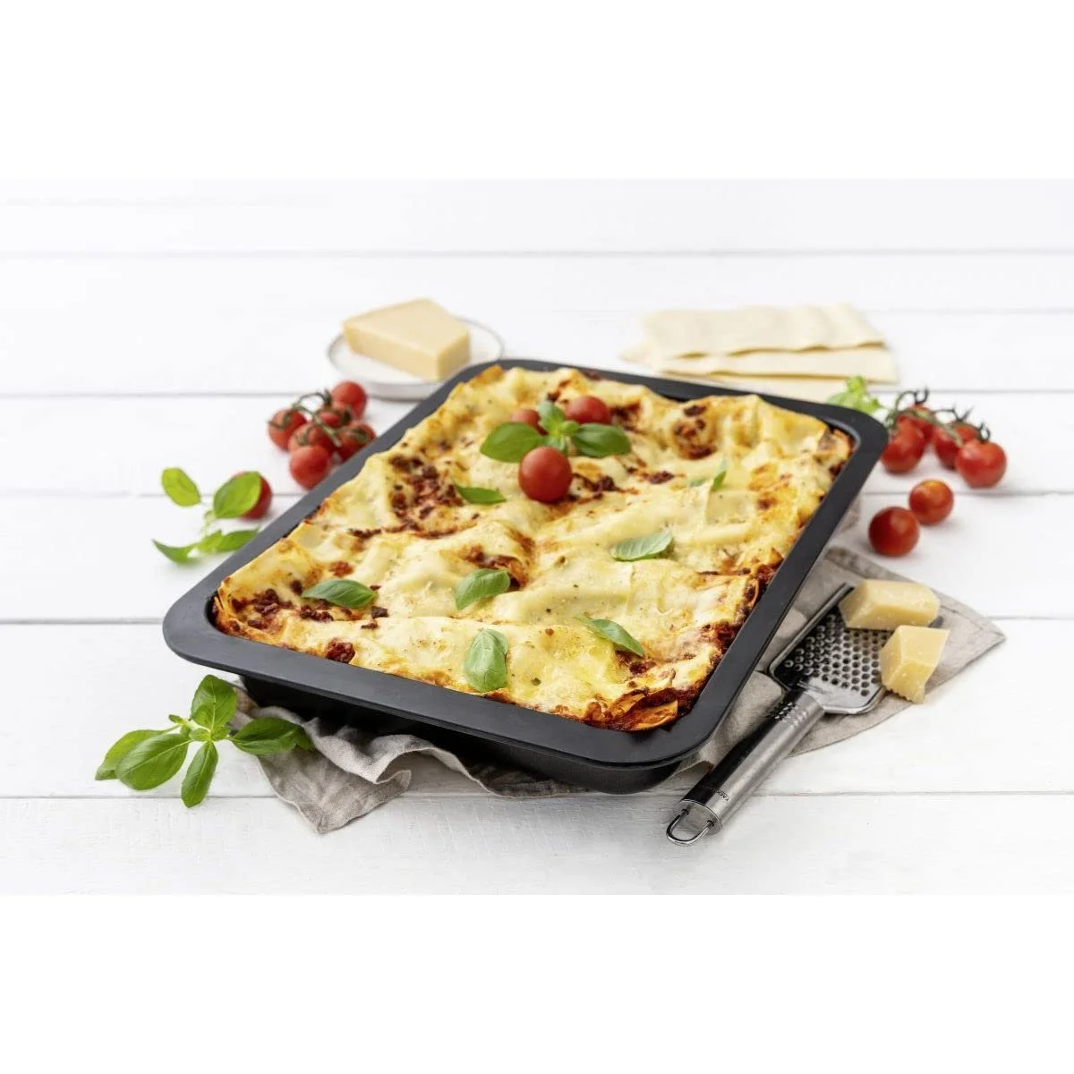 Форма для лазаньї Zenker Special Countries нержавіюча сталь, чорна, 36.5 x 27 x 5 см, фото №9