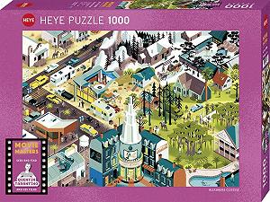 Пазл Heye Tarantino Films 299491 1000 элементов Серебристый - Фото 1