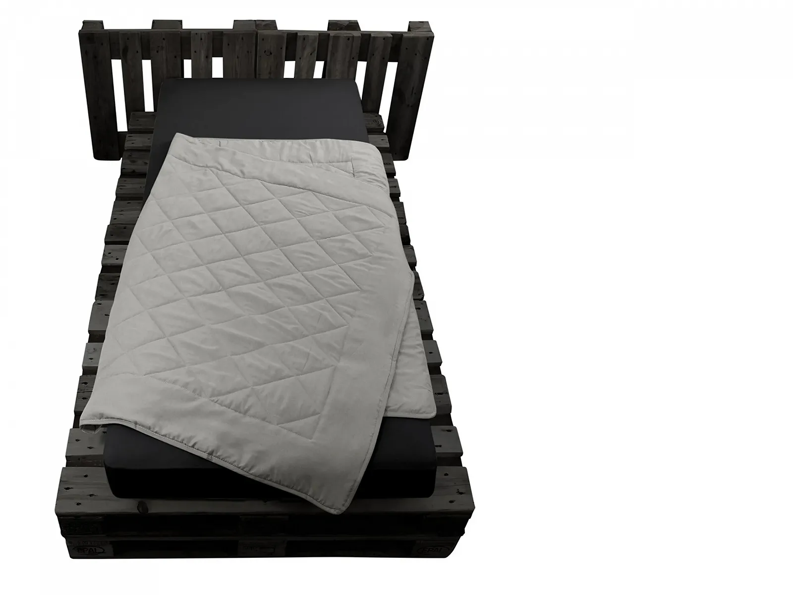 Покривало NplusEins Легка Мікрофібра 135 x 200 см Сірий, фото №6