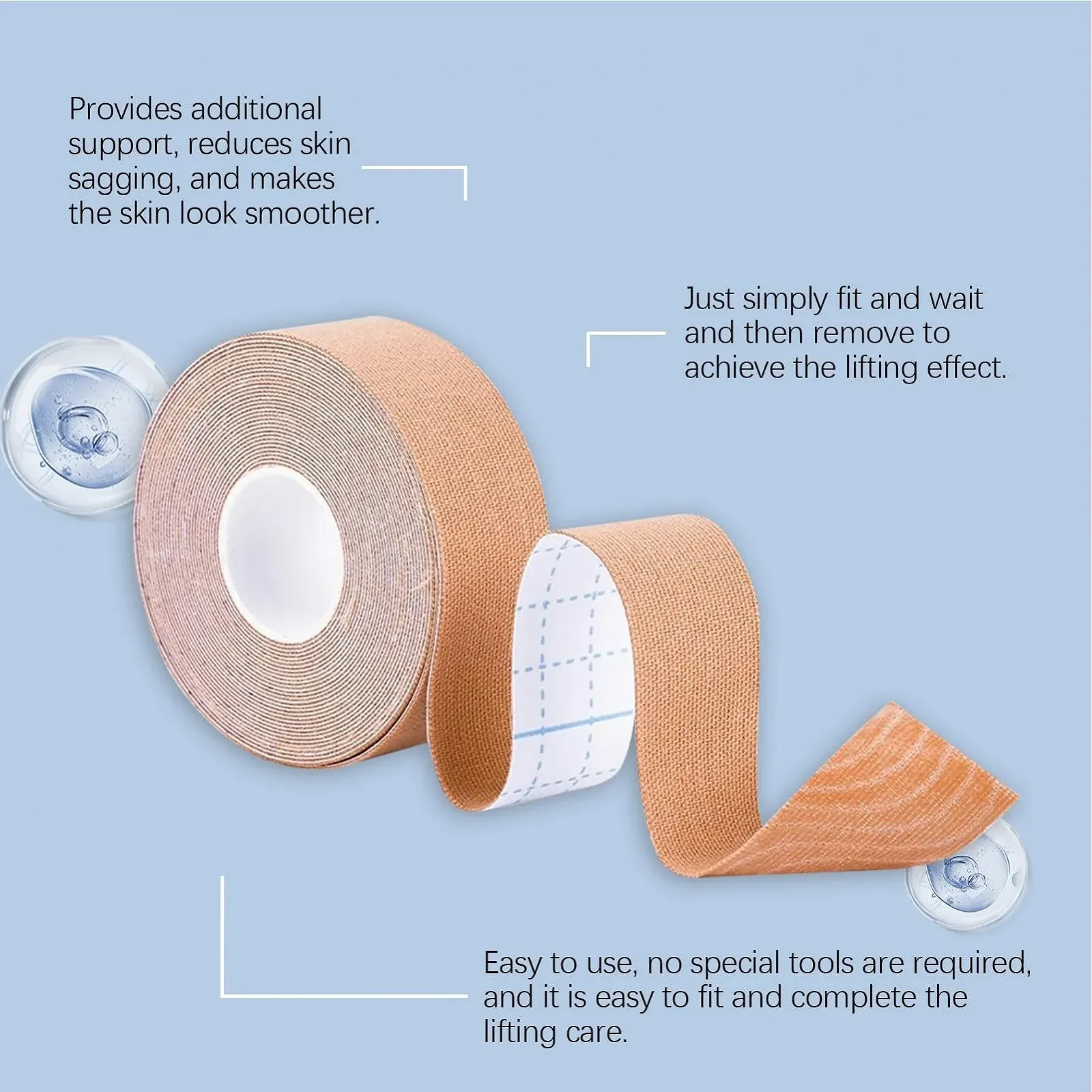 Повязка для подтяжки лица Подтягивает кожу лица, фото №8