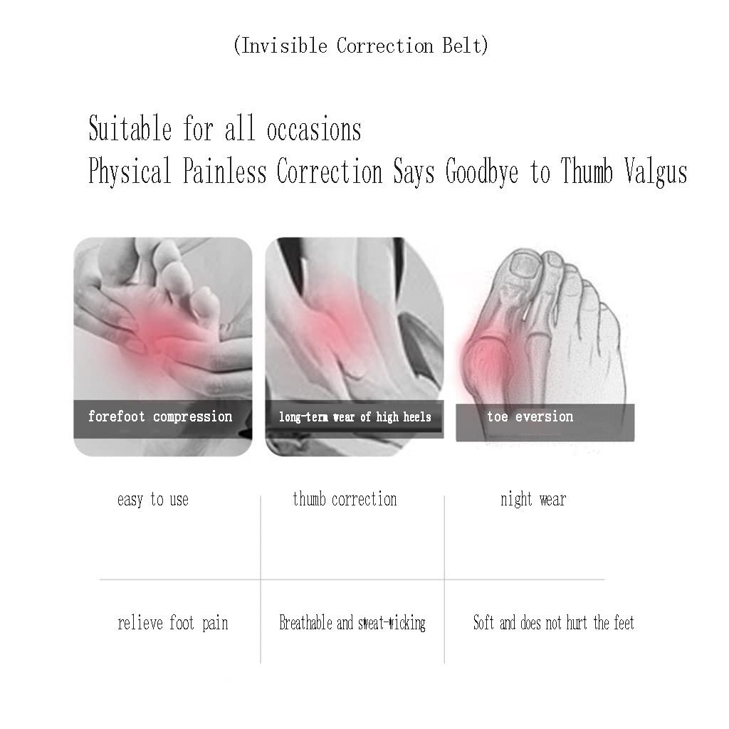 Коректор великого пальця стопи CAZARU, набір роздільників для пальців ніг для полегшення болю при вальгусній деформації, фото №3