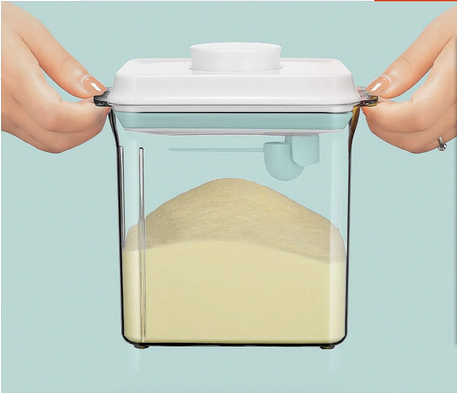 Ємність для зберігання 1.7 л з герметичною кришкою BPA-Free Прозорий, фото №2 Ємність для зберігання 1.7 л з герметичною кришкою BPA-Free Прозорий, фото №2