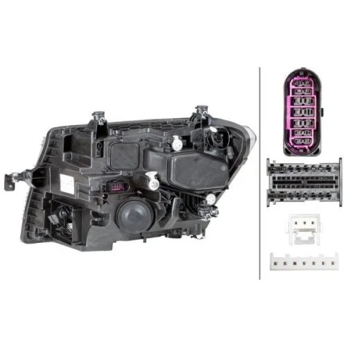 Фара головного світла HELLA 1EX 012 830-101 для VW, права, фото №2