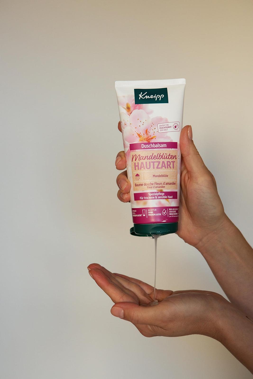 Крем-гель для душу Kneipp Almond Blossom Skin Soft 200 мл, фото №3