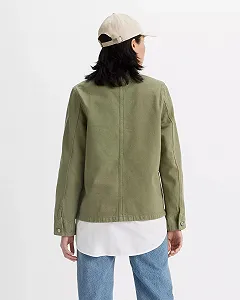 Жіноча куртка LEVIS ICONIC CHORE COAT Steeped Lichen Green - XS synthetic.ua - Фото 1
