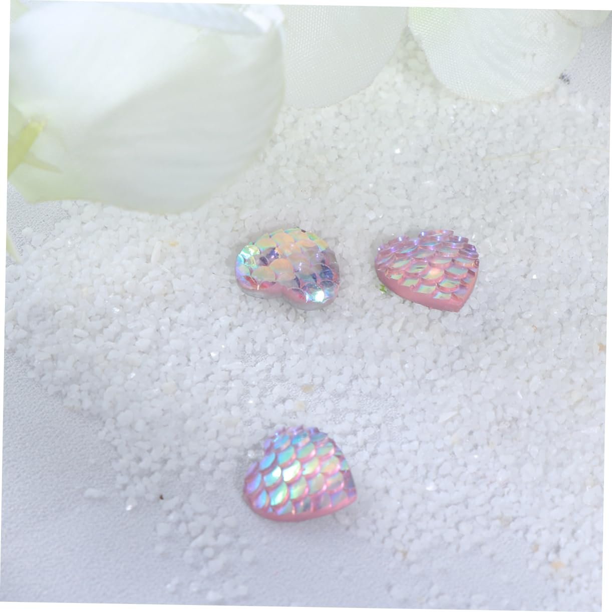 Украшение Набор 50 шт. Смола Украшение Кристалл Друза Ваза Стразы Розовый, фото №9