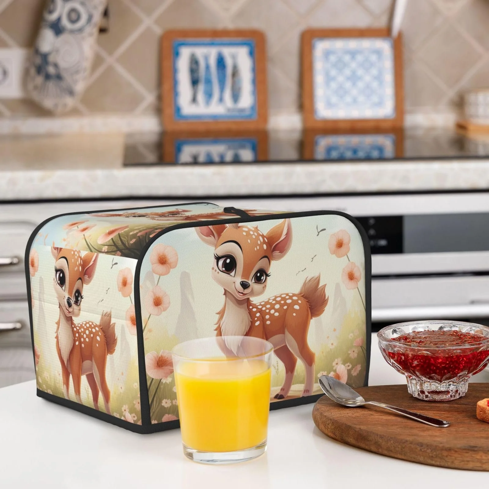 Чохол для тостера на 4 скибочки з двома кишенями, фото №4 Чохол для тостера на 4 скибочки з двома кишенями, фото №4