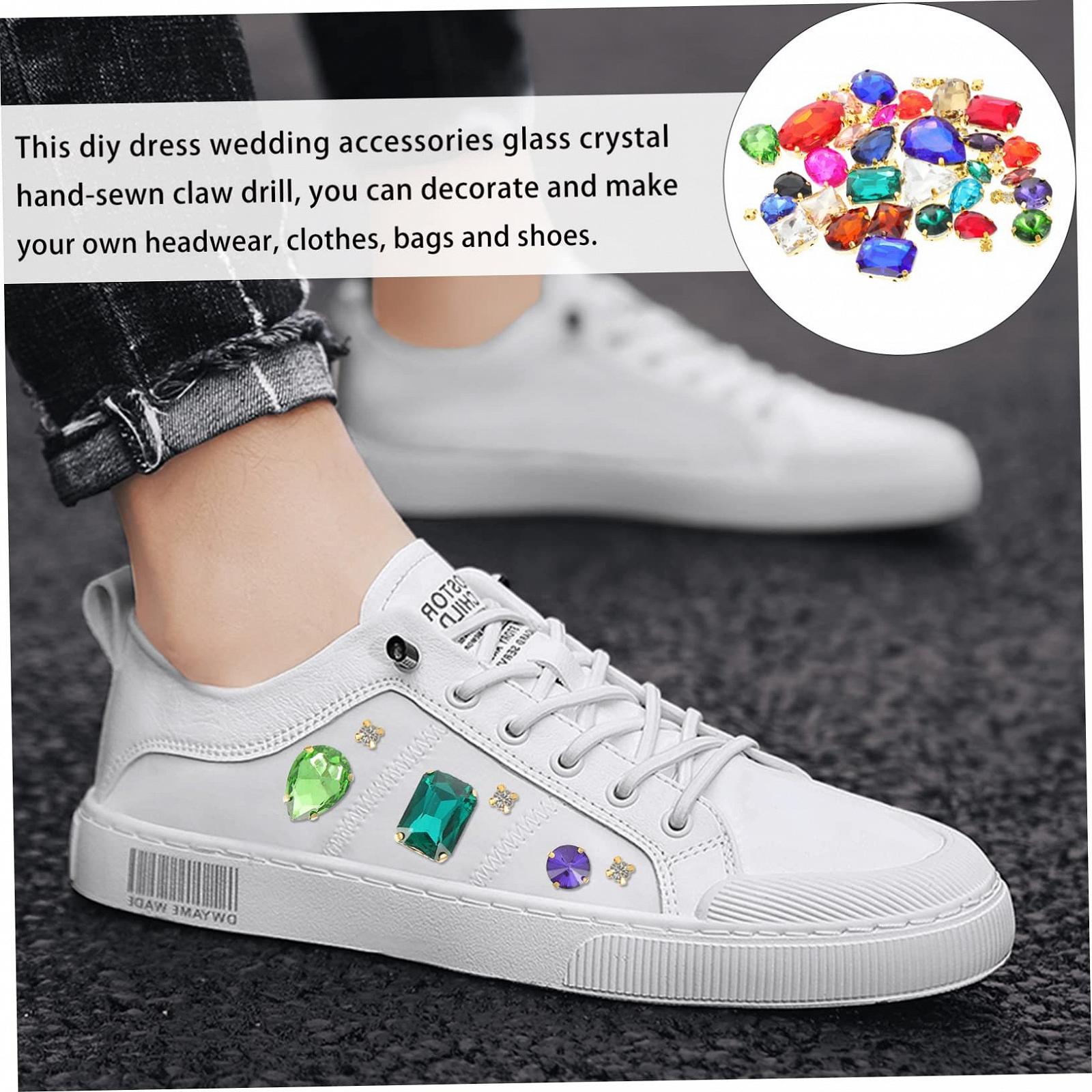 Стразы Стеклянные с Крапанами для Отделки Одежды Свадебных Платьев Аксессуары, фото №2