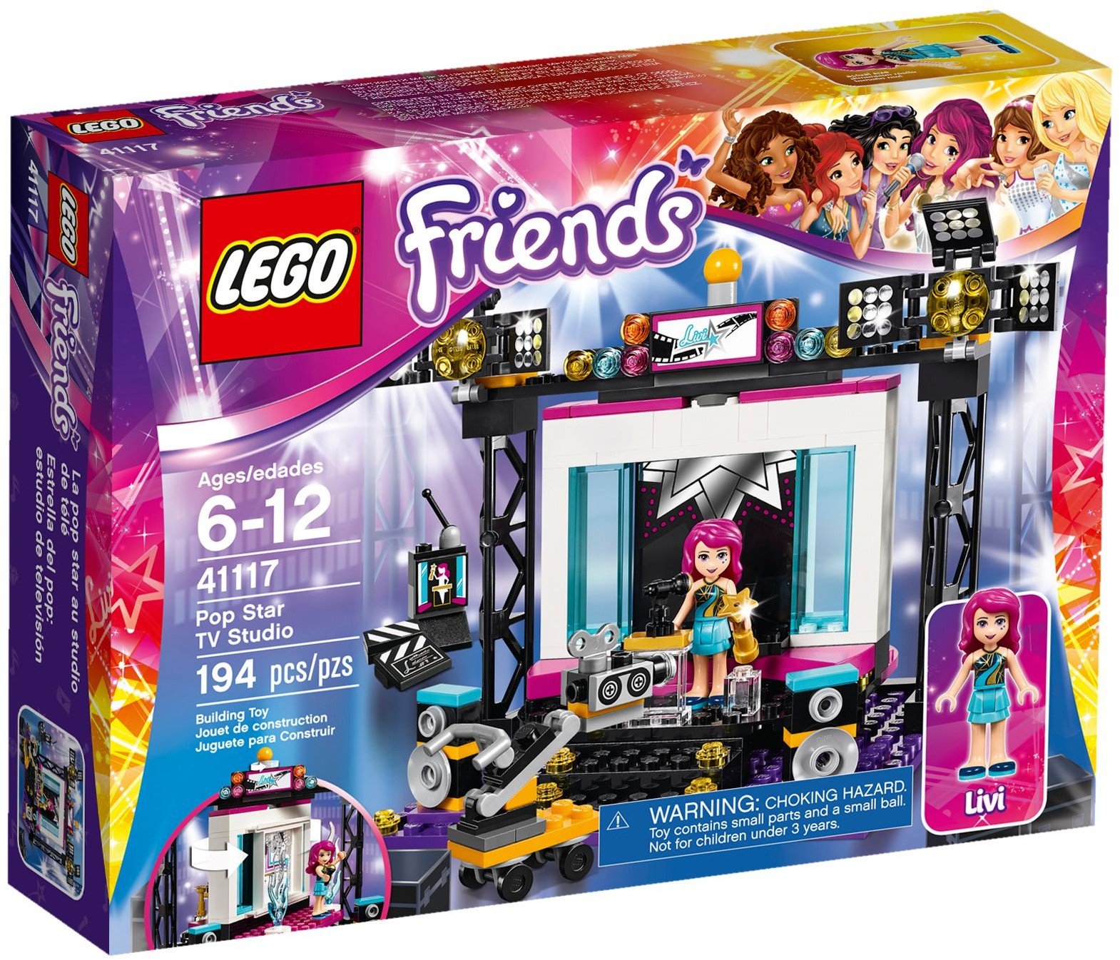 Конструктор LEGO Friends 41117 Popstar TV-Studio, фото №2