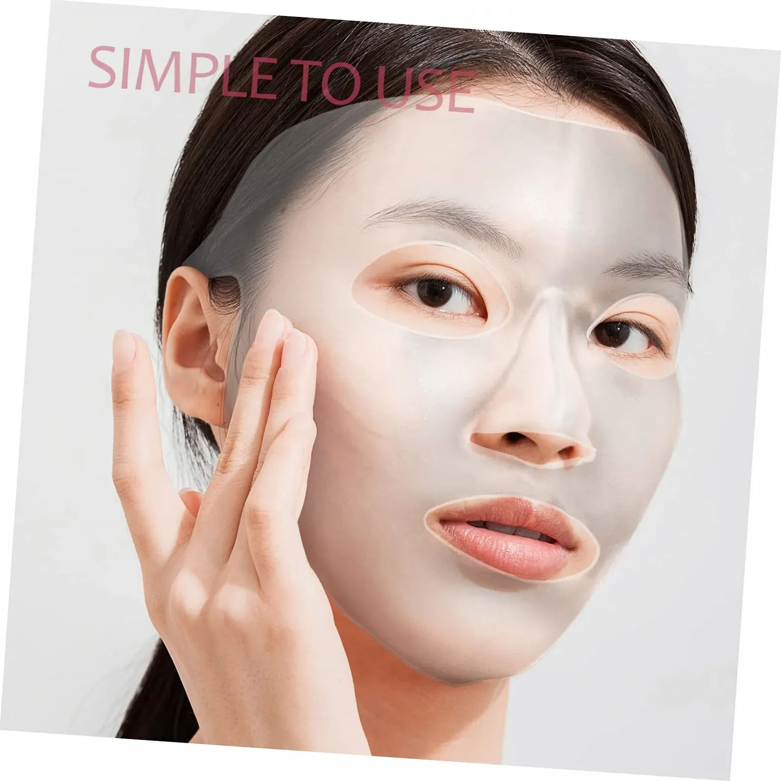 Маска Силіконова Healvian 3 шт. Багаторазова Зволожуюча, фото №8