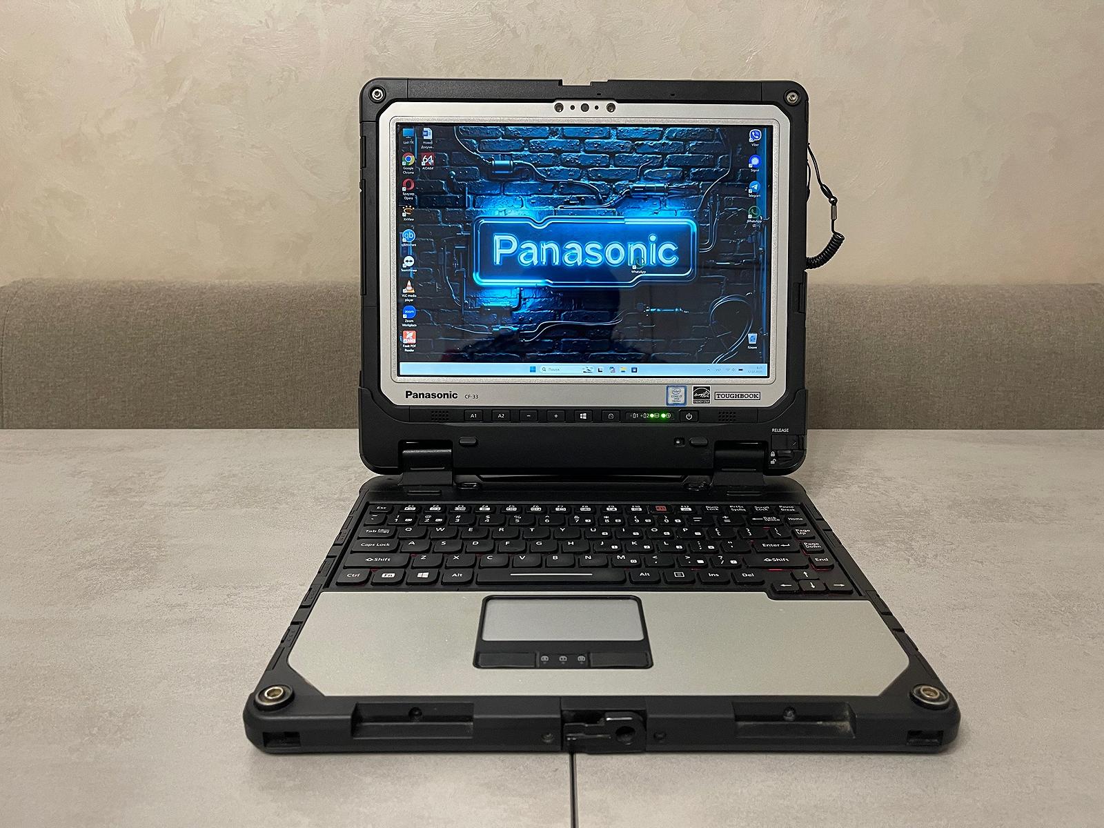 Захищений ноутбук-планшет Panasonic Toughbook CF-33, 12", i7-7600U, 16GB, 256GB, 4G LTE, фото №1 Захищений ноутбук-планшет Panasonic Toughbook CF-33, 12", i7-7600U, 16GB, 256GB, 4G LTE, фото №1